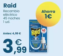Raid - Recambio Electrico