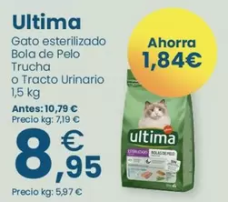Última - Gato Esterilizado Bola De Pelo Trucha O Tracto Urinario