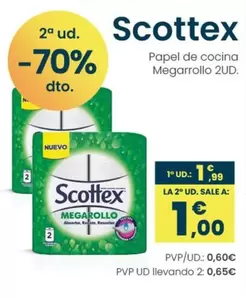 Scottex - Papel De Cocina Megarrollo