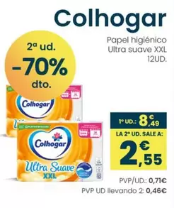 Colhogar - Papel Higiénico Ultra Suave Xxl