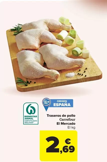 origen - Traseros De Pollo Carrefour El Mercado