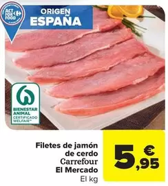 carrefour - Filetes De Jamon De Cerdo El Mercado
