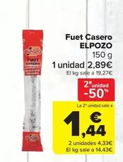 elpozo - Fuet Casero