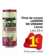 Ladrón de Manzanas - Tinto De Verano Limon