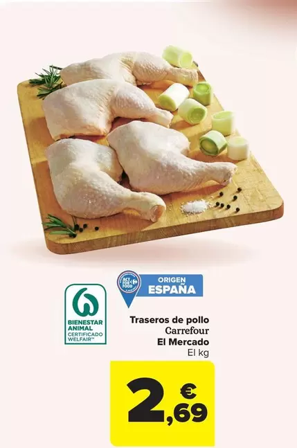 origen - Traseros De Pollo Carrefour El Mercado