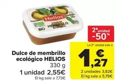 Helios - Dulce De Membrillo Ecologico