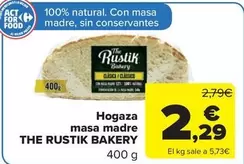 the rustik bakery - Hogaza Masa Madre
