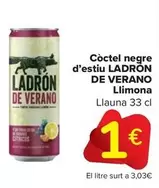 Ladrón de Manzanas - Cóctel Negre D'estiu