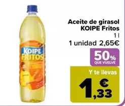Koipe - Fritos Aceite De Girasol 
