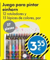 Einhorn - Juego Para Pintar