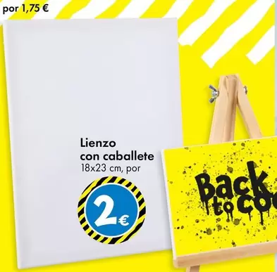 Lienzo Con Caballete