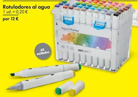 Rotuladores Al Agua