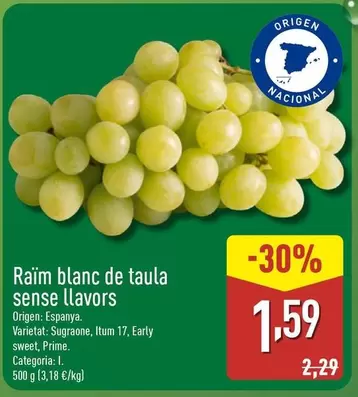Raim Blanc De Taula Sense Llavors