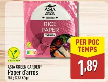 Asia Green Garden - Paper D'arros