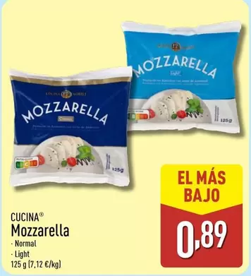 Cucina - Mozzarella
