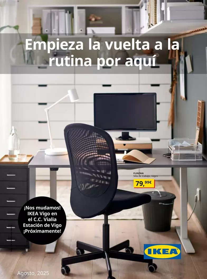 Flintan - Silla De Trabajo, Negro