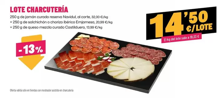 Navidul - Lote Charcutería