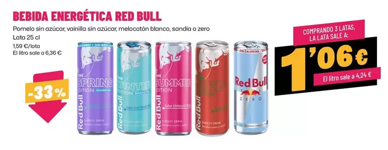 Red Bull - Bebida Energética