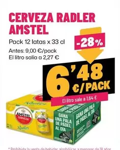 Amstel - Cerveza Radler