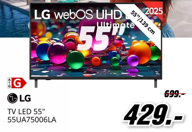 LG - Tv Led 55" 55UA75006LA