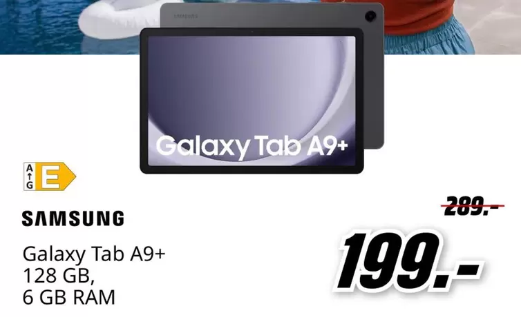 Samsung - Galaxy Tab A9+ 128 Gb, 6 Gb Ram