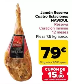 Navidul - Jamón Reserva Cuatro Estaciones