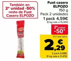 Elpozo - Fuet Casero 