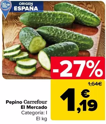 Carrefour El Mercado - Pepino 