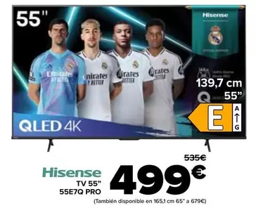 Hisense - Tv 55" 55E7Q PRO