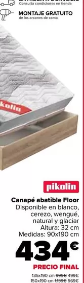 Pikolin - Canapé Abatible Floor