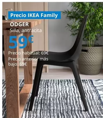 Odger - Silla, Antracita