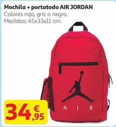 Air Jordan - Mochila + Portatodo