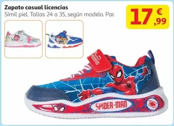 Zapato Casual Licencias