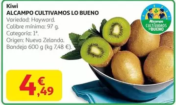 Alcampo - Cultivamos Lo Bueno Kiwi 