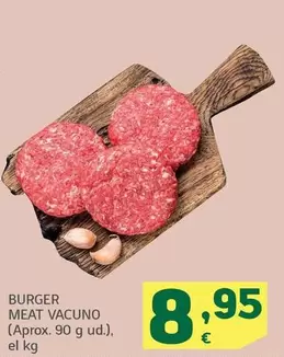 Burger Meat Vacuno