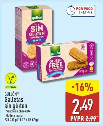 Gullón - Galletas Sin Gluten