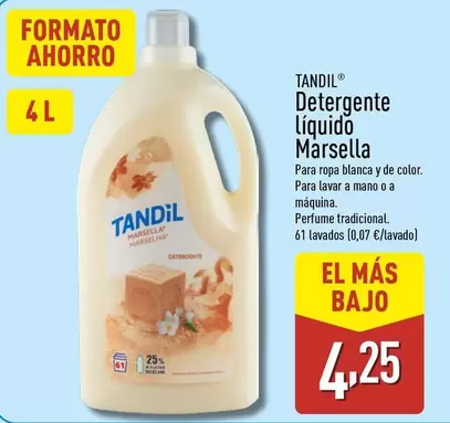 Tandil - Detergente Liquido Marsella