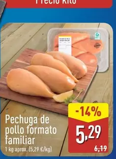 Pechuga De Pollo Formato Familiar
