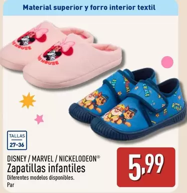 Disney - Zapatillas Infantiles
