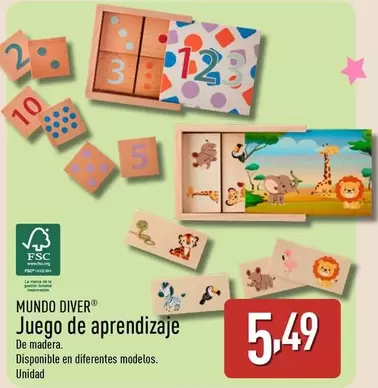 Mundo Diver - Juego De Aprendizaje