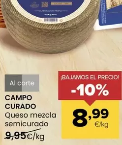 Campo Curado - Queso Mezcla Semicurado
