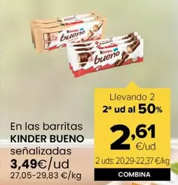 Kinder - Bueno En Las Barritas