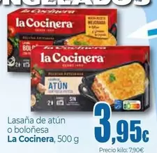 La Cocinera - Lasana De Atun O Bolonesa
