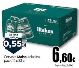 Mahou - Cerveza Clasica