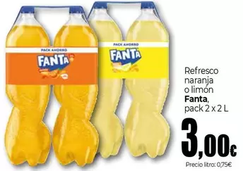 Fanta - Refresco Naranja O Limon