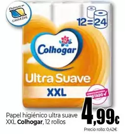 Colhogar - Papel Higiénico Ultra Suave Xxl
