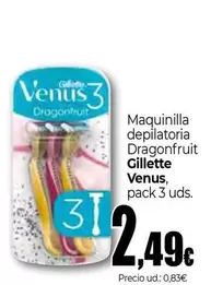Gillette - Venus Maquinilla Depilatoria Dragonfruit 