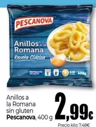 Pescanova - Anillos A La Romana Sin Gluten