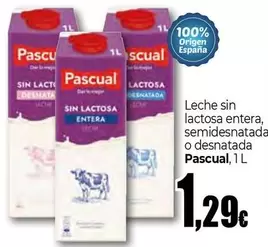 Pascual - Leche Sin Lactosa Entera