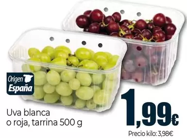 Uva Blanca O Roja